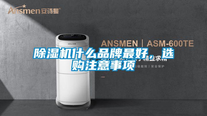 除濕機什么品牌最好,選購注意事項