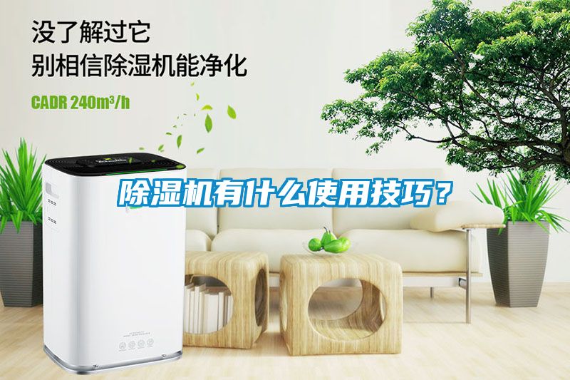 除濕機有什么使用技巧?